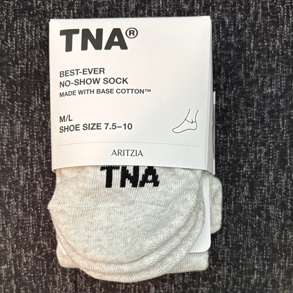 TNA No-Show Socks - Light Gray